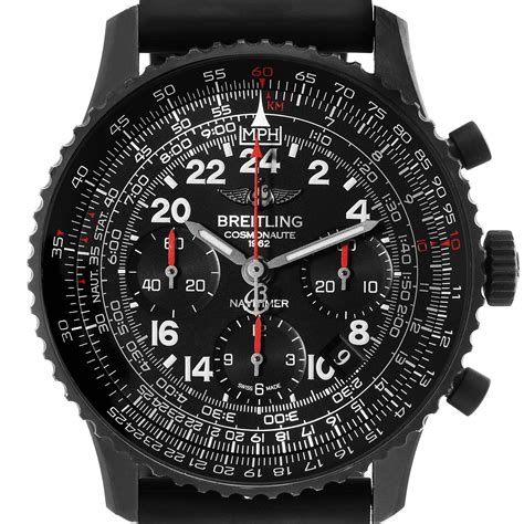 navitimer cosmonaute blacksteel watch by breitling kaufen